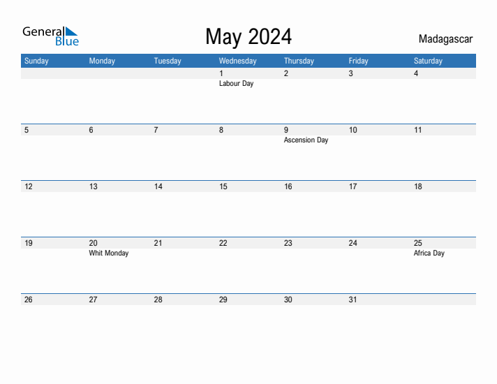 Fillable May 2024 Calendar