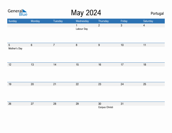 Fillable May 2024 Calendar