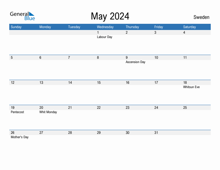 Fillable May 2024 Calendar