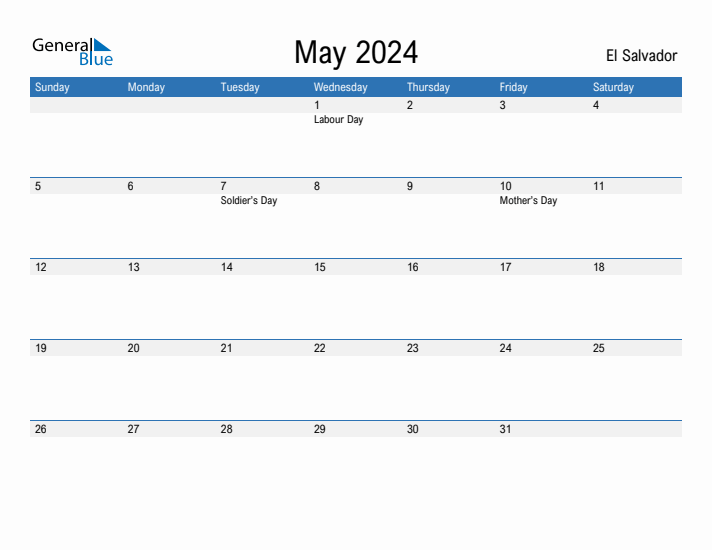 Fillable May 2024 Calendar