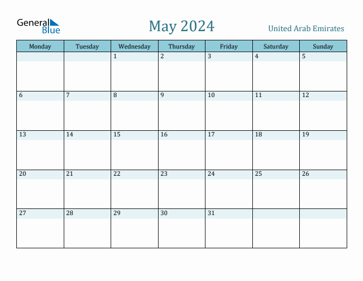 May 2024 Calendar with Holidays