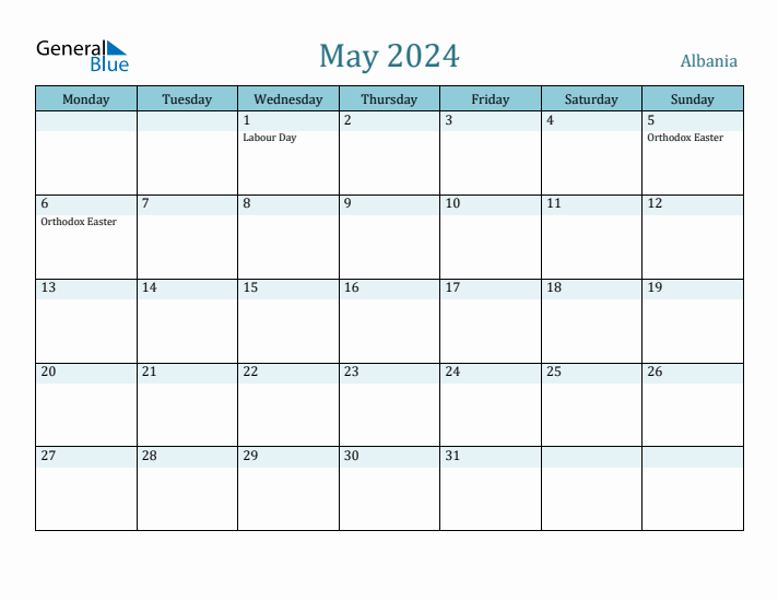 May 2024 Calendar with Holidays