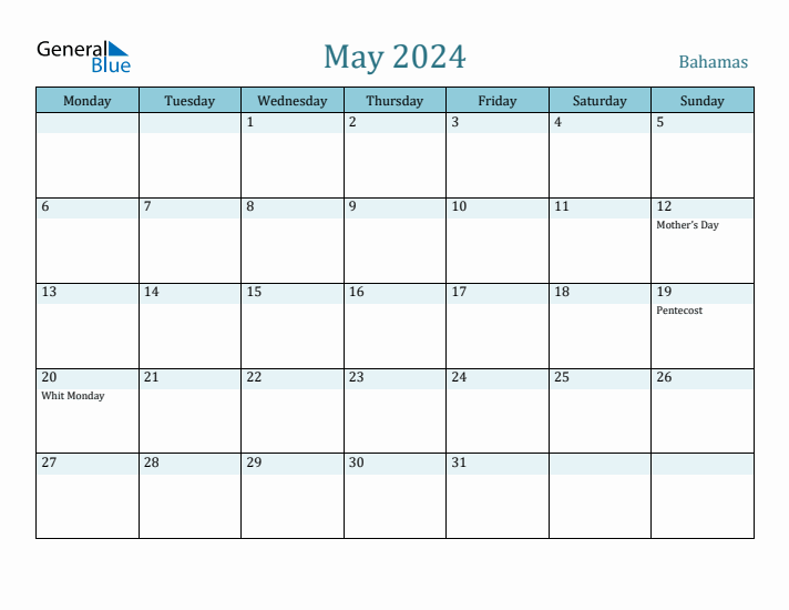 May 2024 Calendar with Holidays