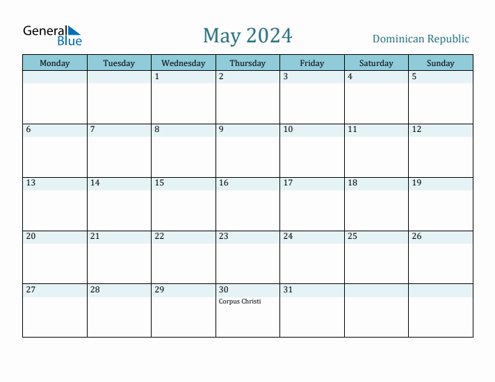 May 2024 Calendar with Holidays