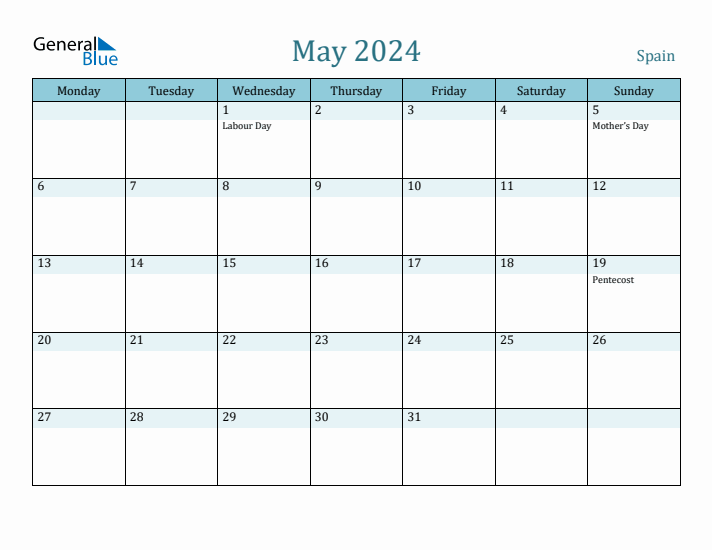 May 2024 Calendar with Holidays