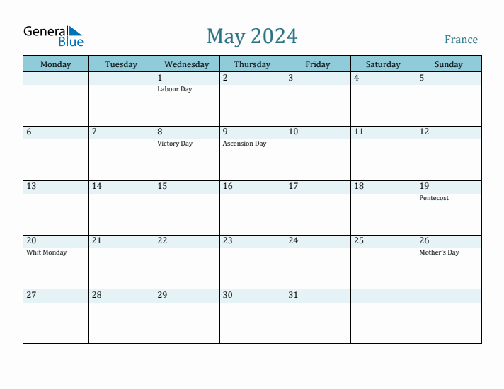 May 2024 Calendar with Holidays