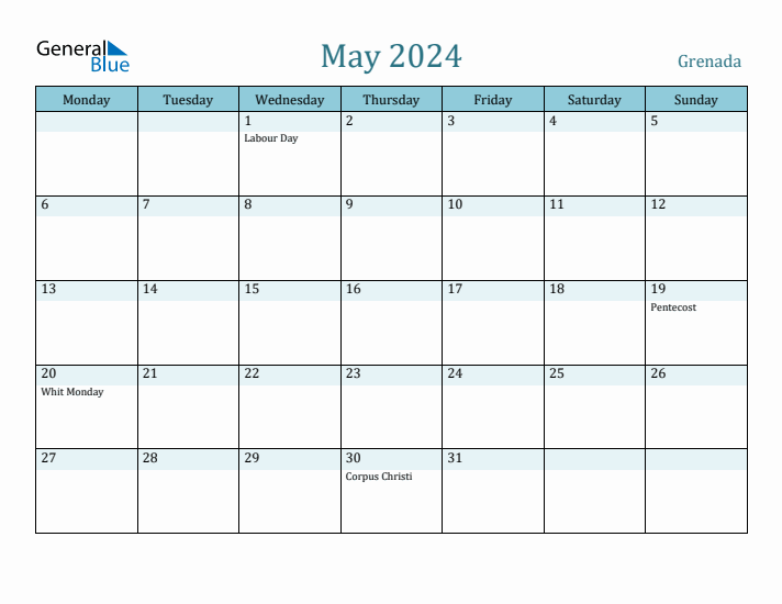 May 2024 Calendar with Holidays