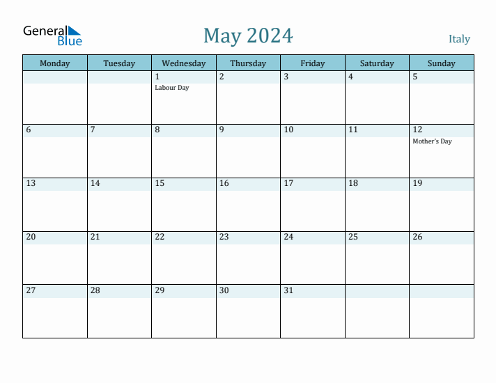 May 2024 Calendar with Holidays