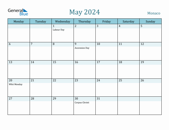 May 2024 Calendar with Holidays