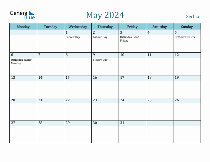 May 2024 Calendar with Holidays