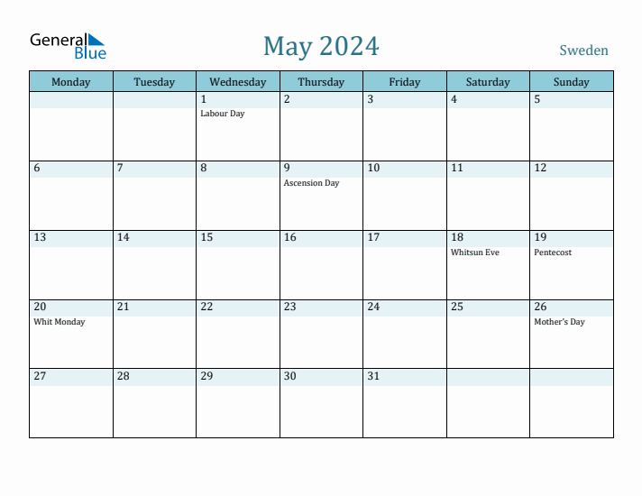 May 2024 Calendar with Holidays