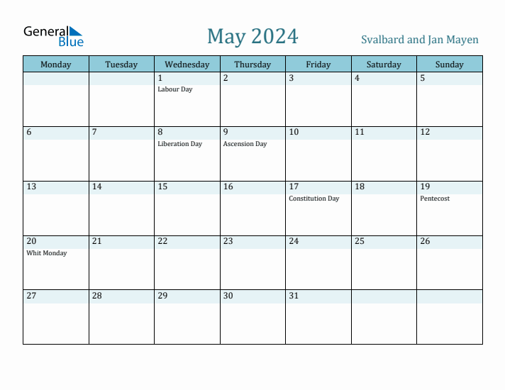 May 2024 Calendar with Holidays