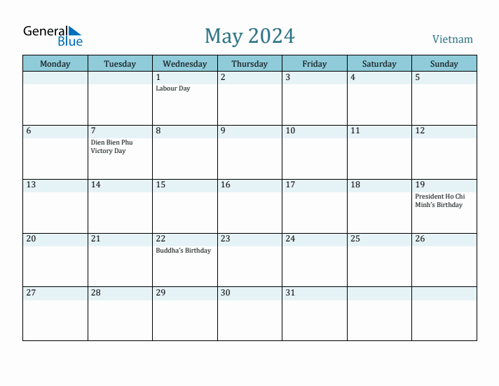 May 2024 Calendar with Holidays