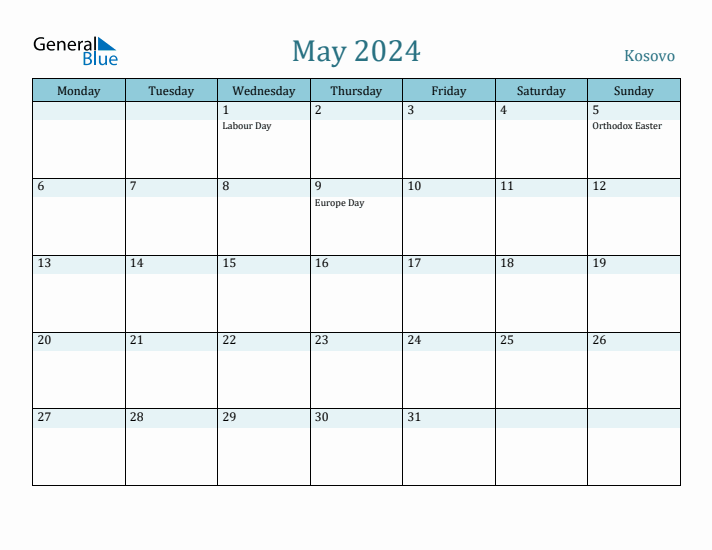 May 2024 Calendar with Holidays