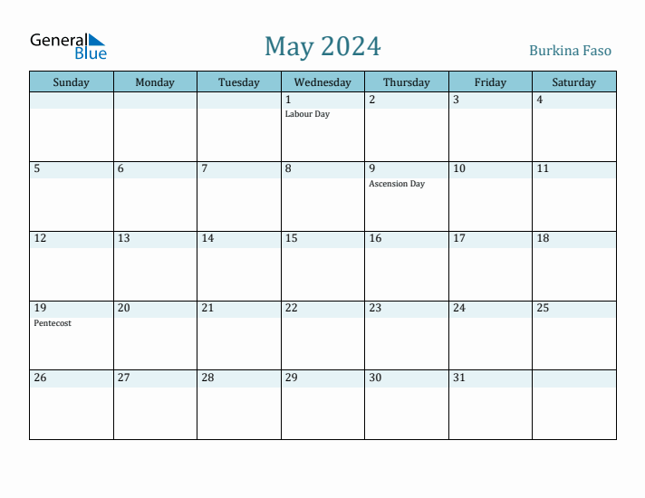 May 2024 Calendar with Holidays