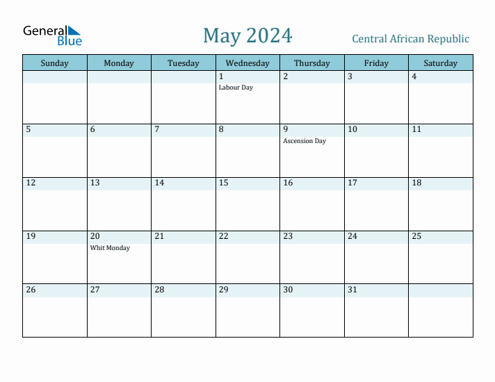 May 2024 Calendar with Holidays