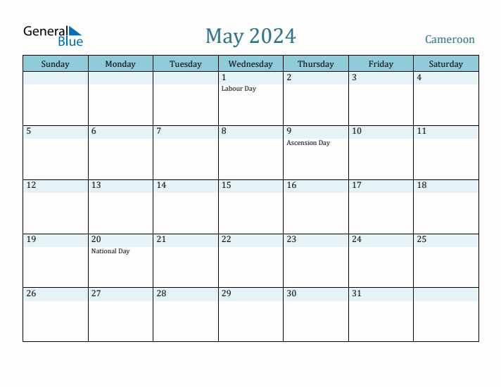 May 2024 Calendar with Holidays