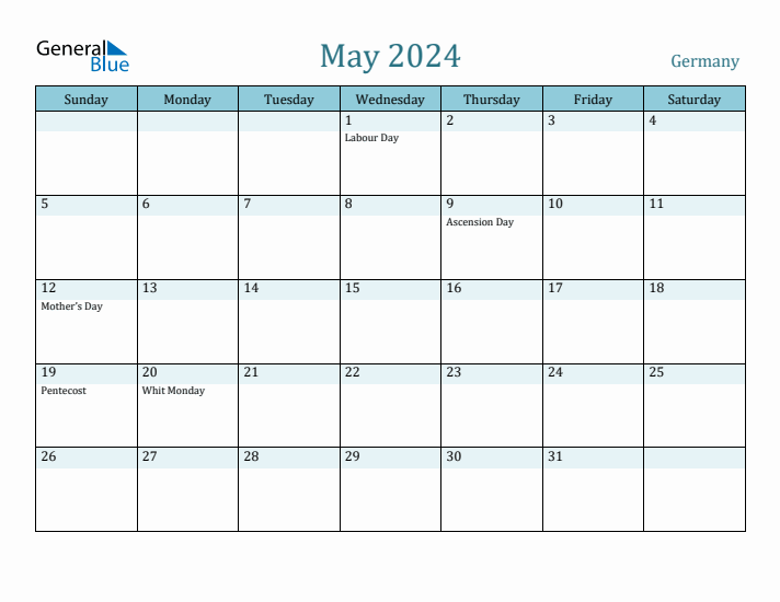 May 2024 Calendar with Holidays