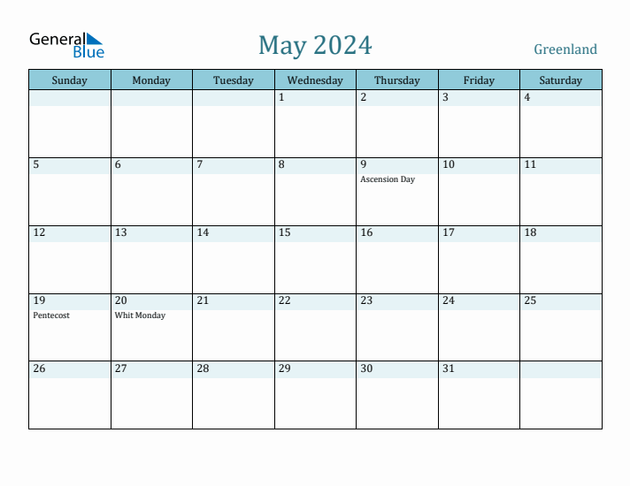 May 2024 Calendar with Holidays