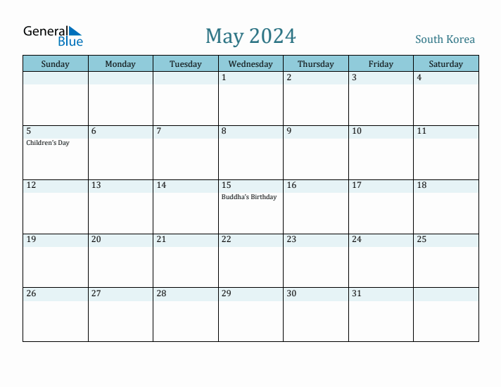 May 2024 Calendar with Holidays