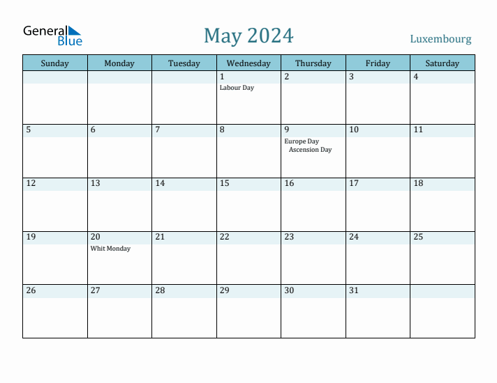 May 2024 Calendar with Holidays