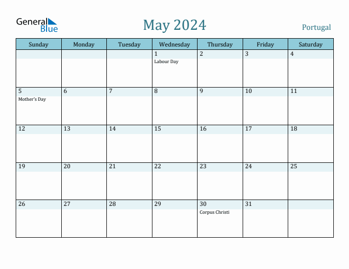 May 2024 Calendar with Holidays