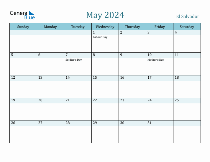 May 2024 Calendar with Holidays