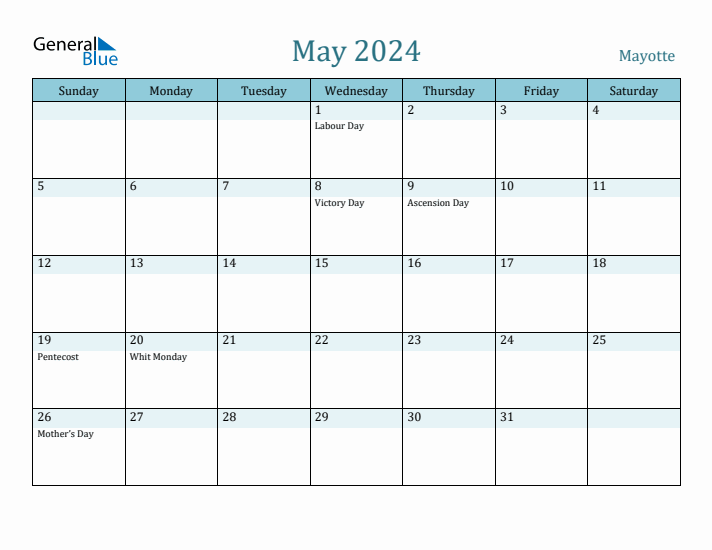 May 2024 Calendar with Holidays