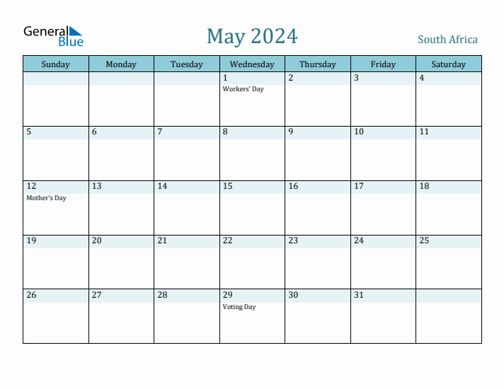 May 2024 Calendar with Holidays