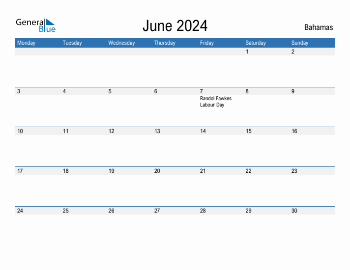 Fillable June 2024 Calendar