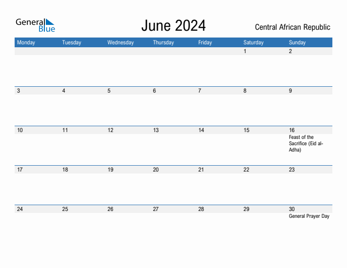 Fillable June 2024 Calendar