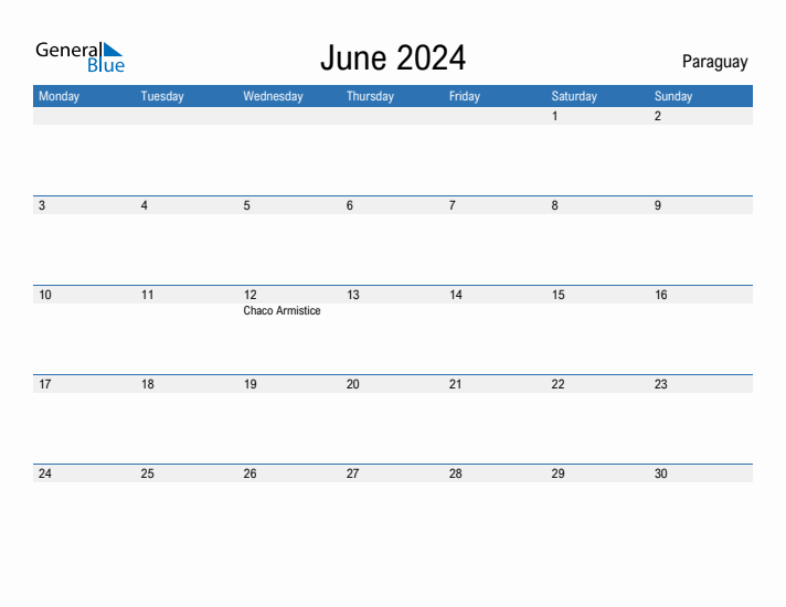 Fillable June 2024 Calendar