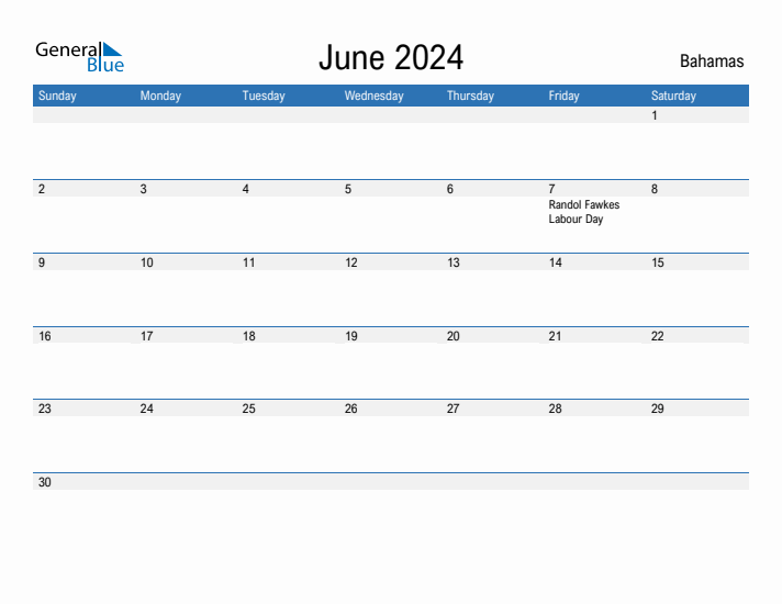 Fillable June 2024 Calendar