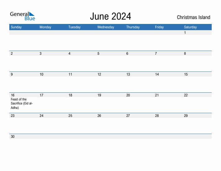 Fillable June 2024 Calendar