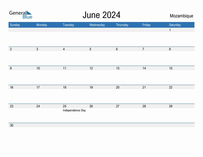 Fillable June 2024 Calendar