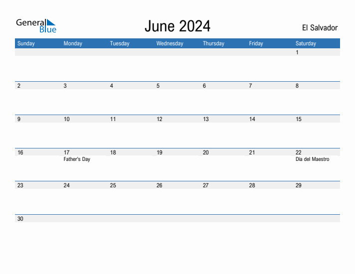 Fillable June 2024 Calendar