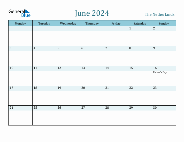 June 2024 Calendar with Holidays