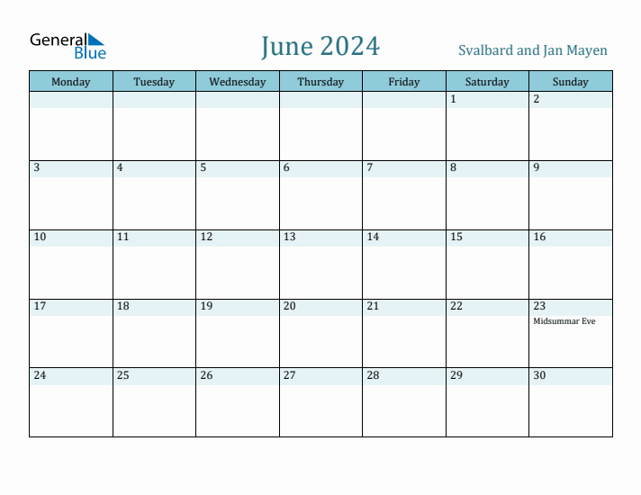 June 2024 Calendar with Holidays