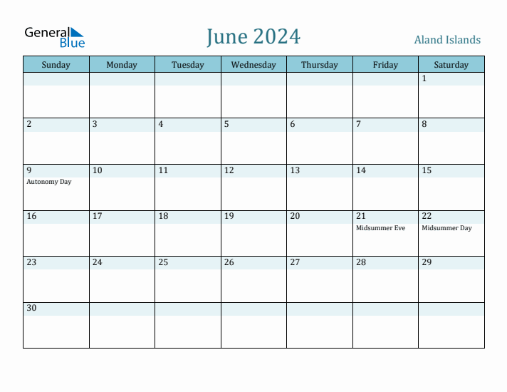 June 2024 Calendar with Holidays