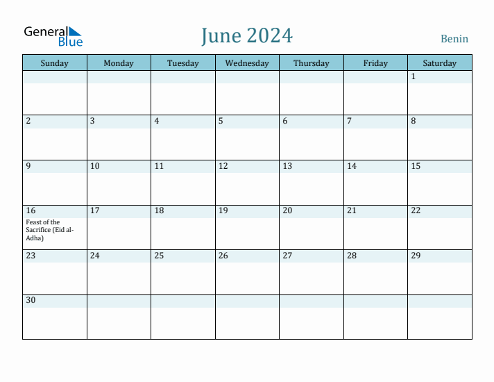 June 2024 Calendar with Holidays