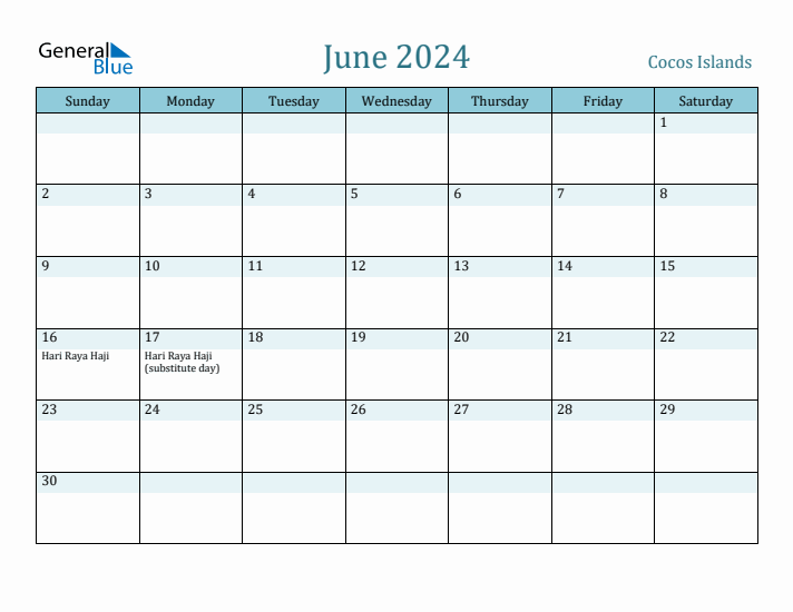 June 2024 Calendar with Holidays