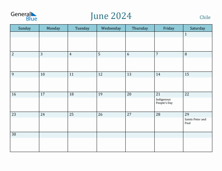 June 2024 Calendar with Holidays