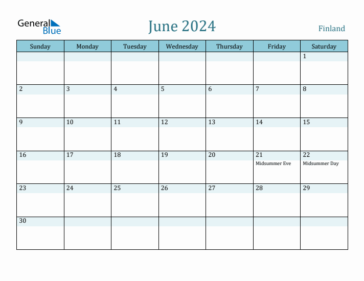 June 2024 Calendar with Holidays