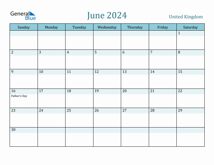 June 2024 Calendar with Holidays