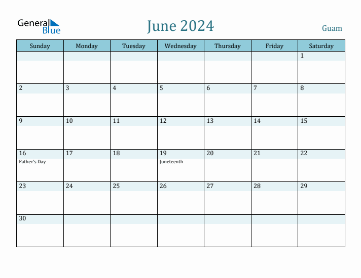 June 2024 Calendar with Holidays