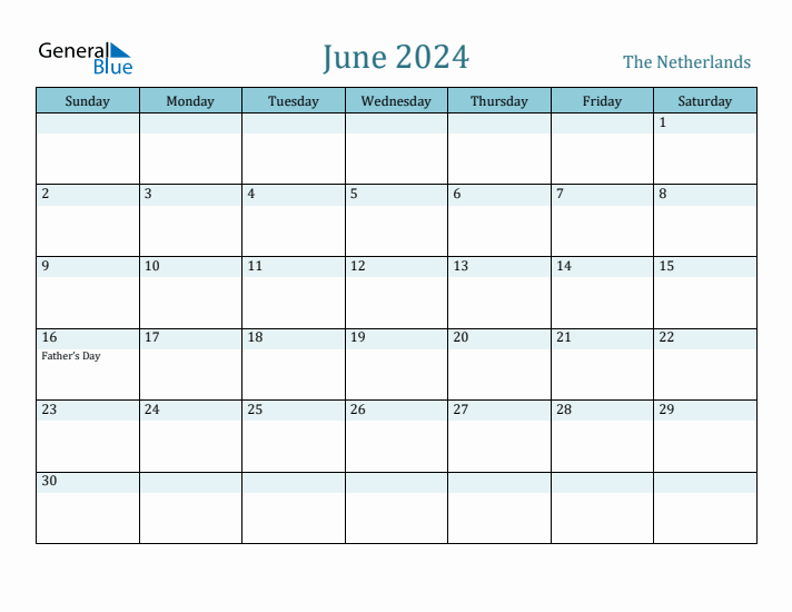 June 2024 Calendar with Holidays