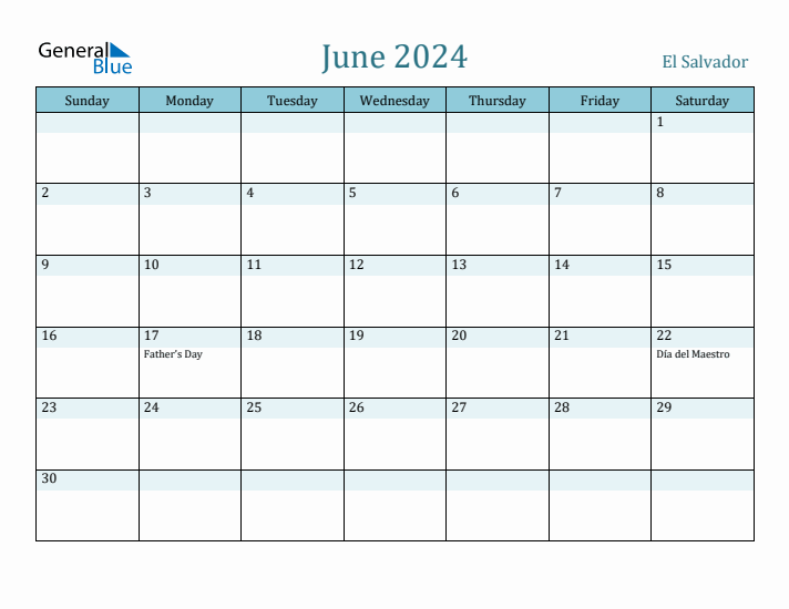 June 2024 Calendar with Holidays