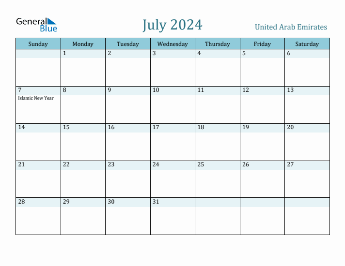 July 2024 Calendar with Holidays