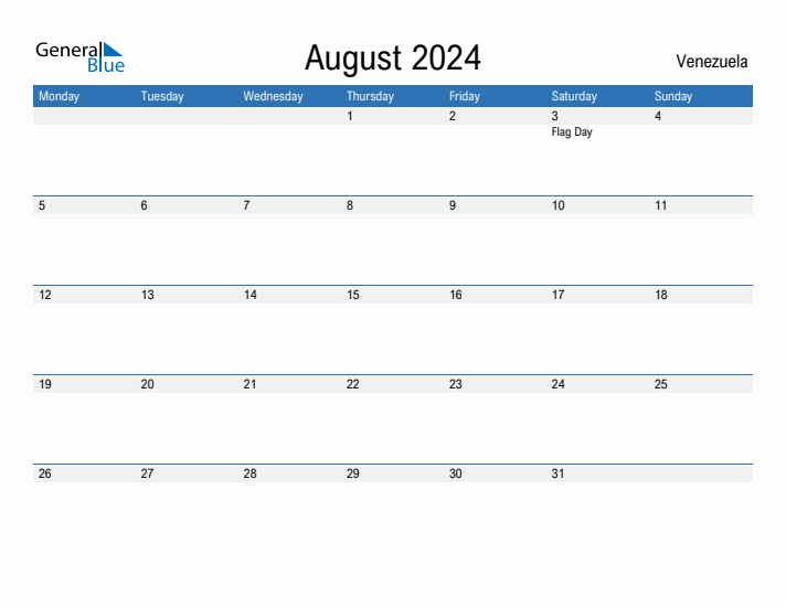 Fillable August 2024 Calendar