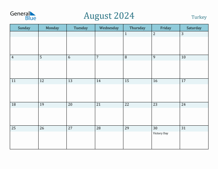 August 2024 Calendar with Holidays